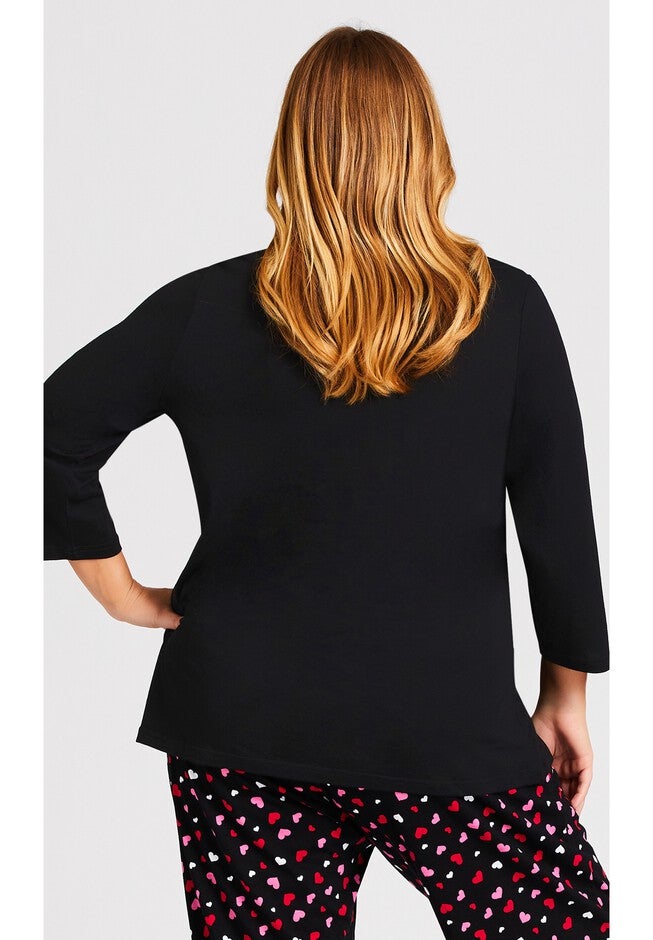 Cold Days Top, BLACK, on-hover image number 1