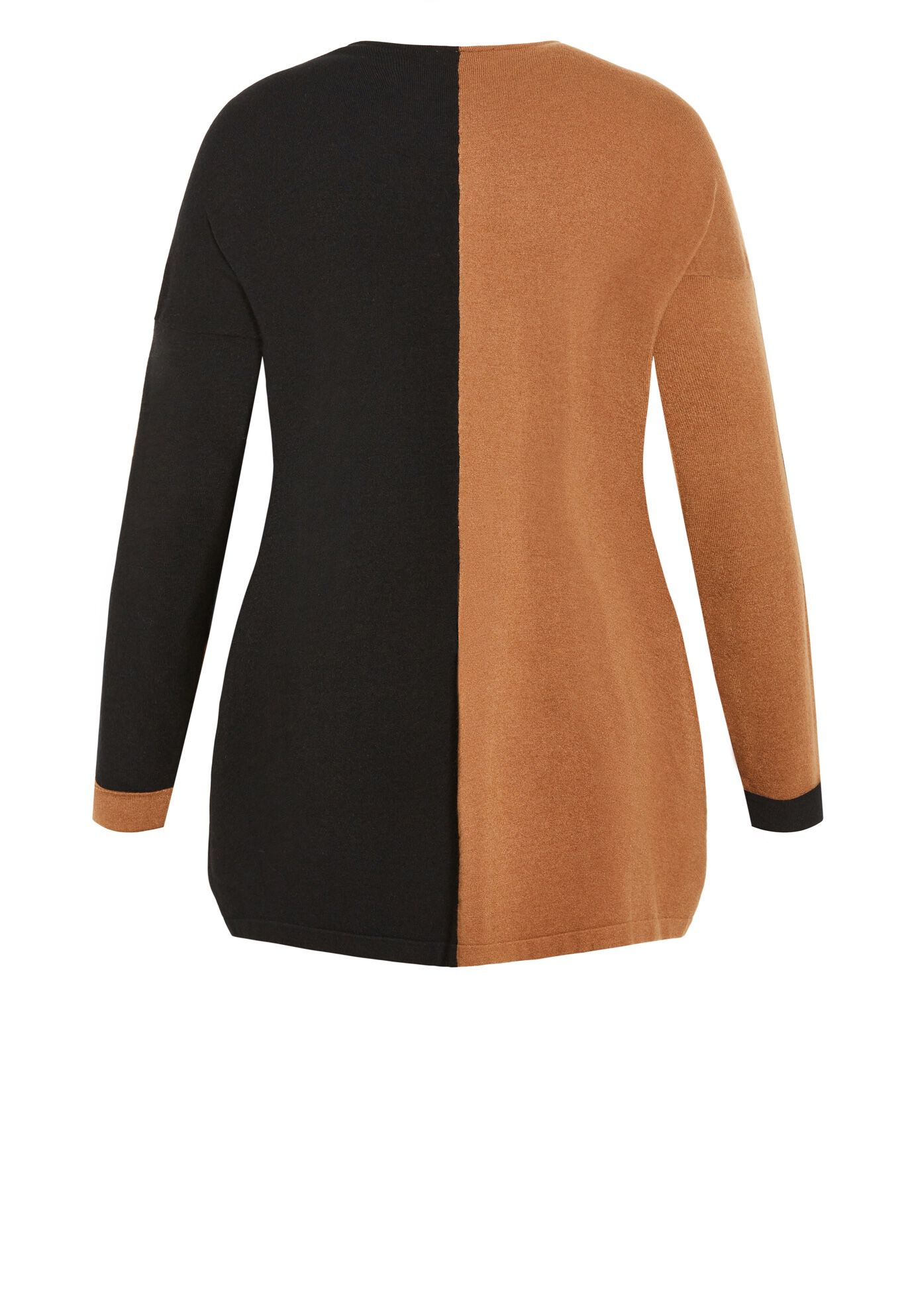 Splice It Sweater, BLACK TOFFEE, alternate image number 5