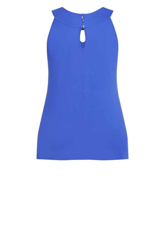 Nadia Beaded Top, DAZZLING BLUE, alternate image number 5