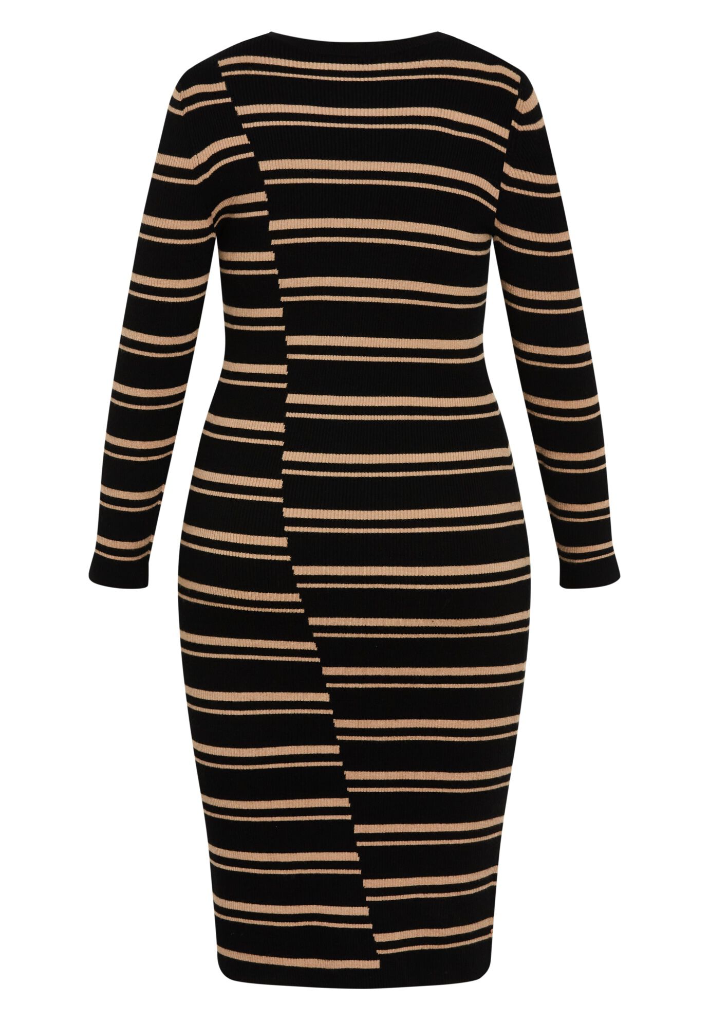 Marly Star Sweater Dress, BLACK BISCUIT, alternate image number 4