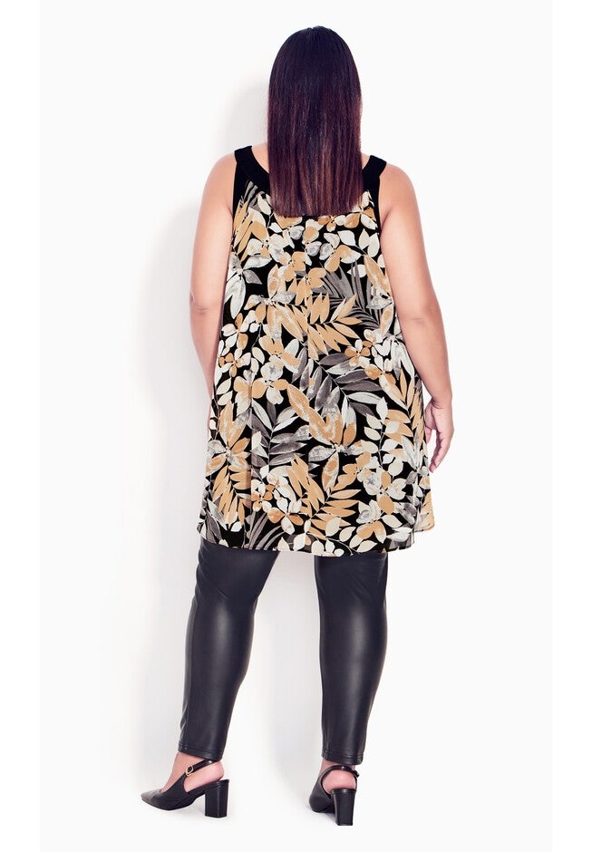 Exotic Overlay Tunic, IVORY TROPICS, alternate image number 3