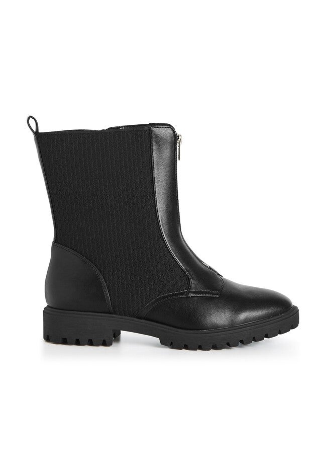 Samba Ankle Boot, BLACK, alternate image number null