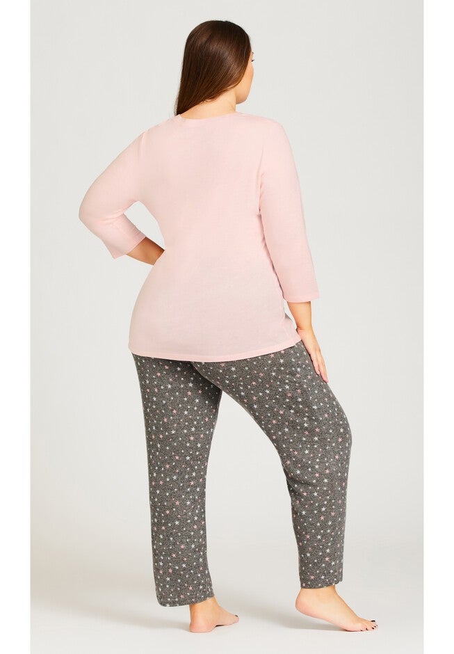 Shine Sleep Top, SHINE PRINT, alternate image number null