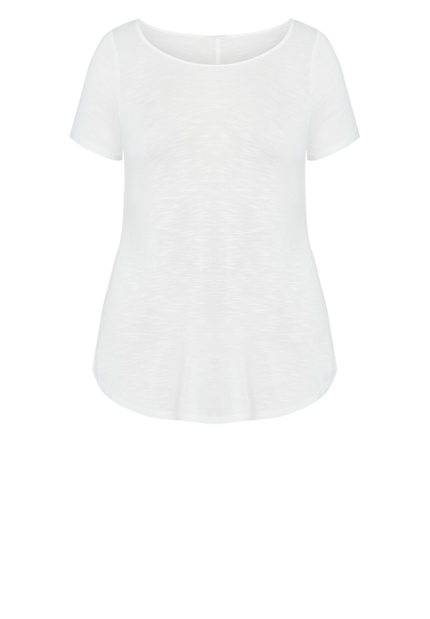 Visc Slub Sf Top, WHITE, alternate image number 6