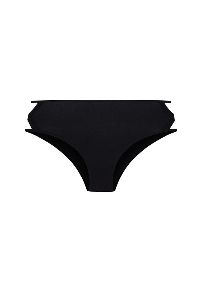Microfiber X Brief, BLACK, alternate image number 2