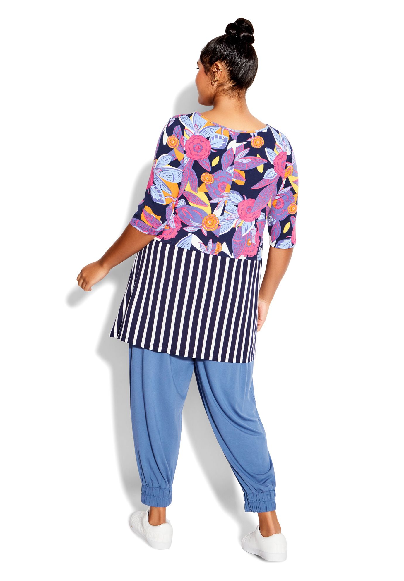 Pia Layered Top, IVORY PINA COLADA, alternate image number 6