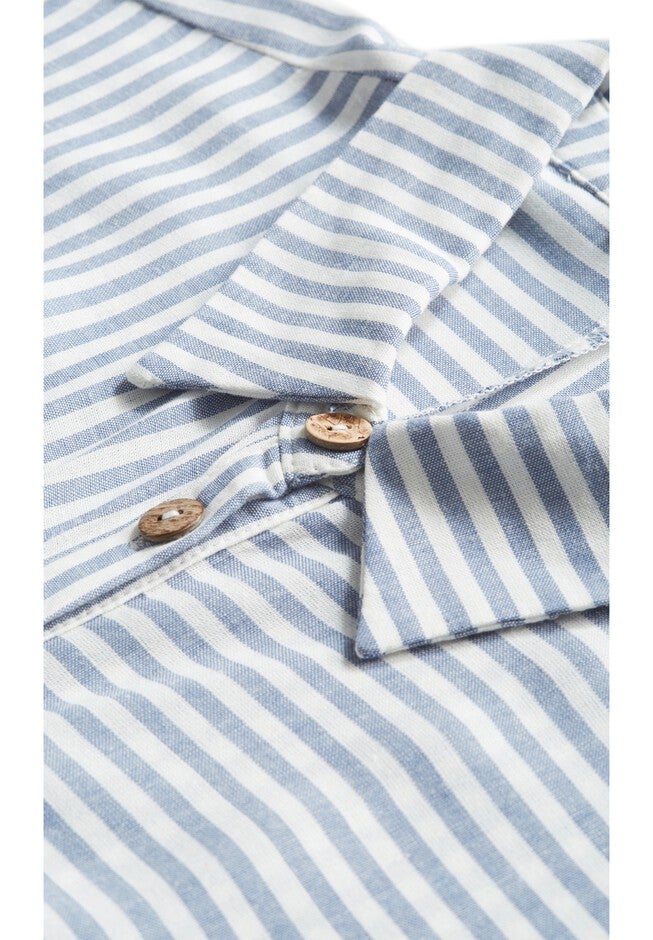 Kaitlyn Stripe Dress, BLUE STRIPE, alternate image number null