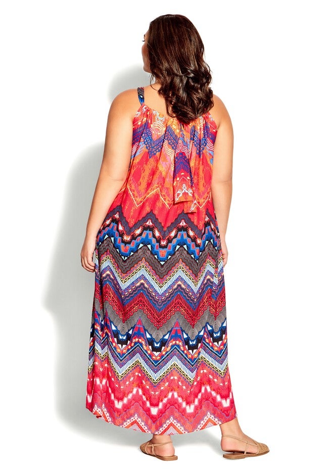 Beauty Halter Maxi Dress, TOMORROW'S TRIBE, alternate image number null