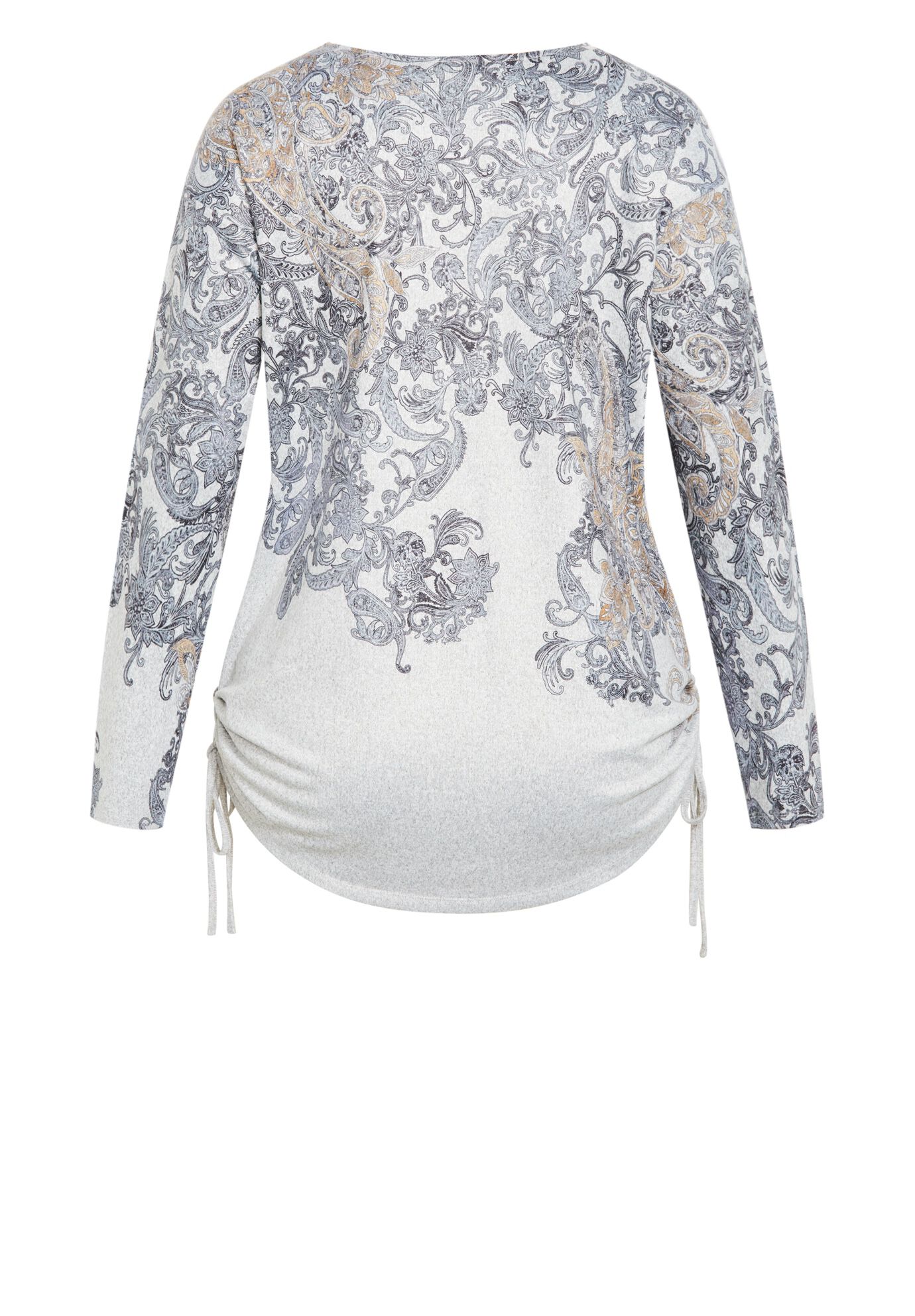 Charlene Side Tie Top, GOLD, alternate image number 5