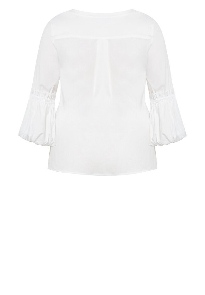 Eliza Blouse, WHITE, alternate image number null