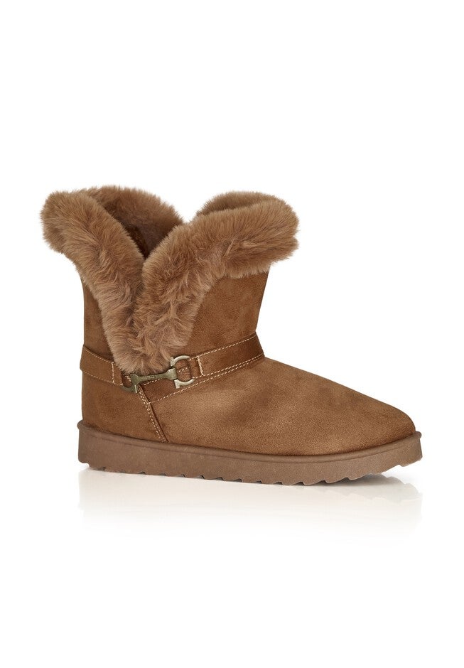 Pippa Hug Boot, COGNAC CREAM, hi-res image number null