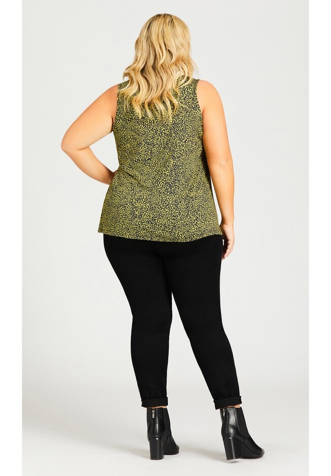 Knitted Tank Top, LENTIL SPROUT, alternate image number 3