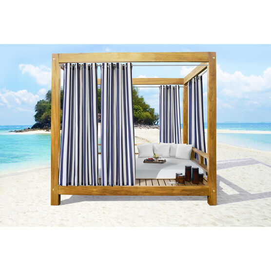 96"L Seascape Outdoor Panels — Set of 2, INDIGO, hi-res image number null