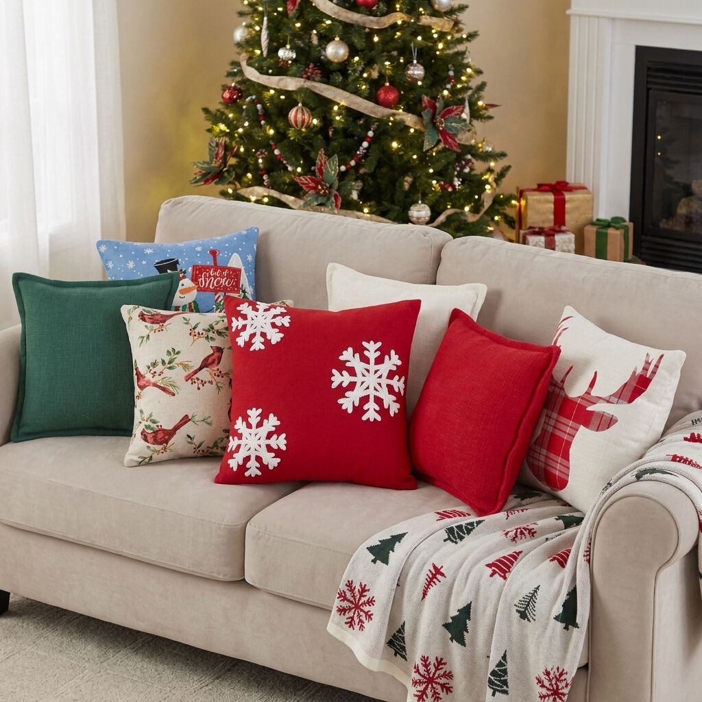 Set of 2 Decorative Pillows, 20 inches x 20 inches, , alternate image number 5