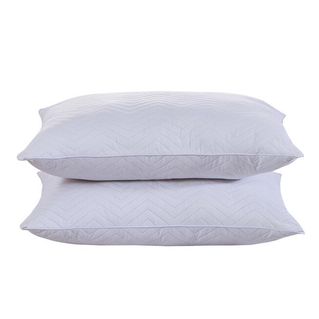 Springloft™ Twin Pack Down Alternative Quilted Pillow, , alternate image number null