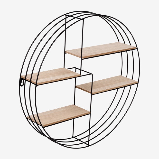 4-Tier Circular Wall Shelf, , alternate image number 3