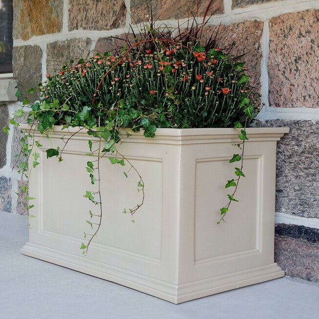 Fairfield 20 inches x 36 inches Patio Planter, CLAY, hi-res image number null