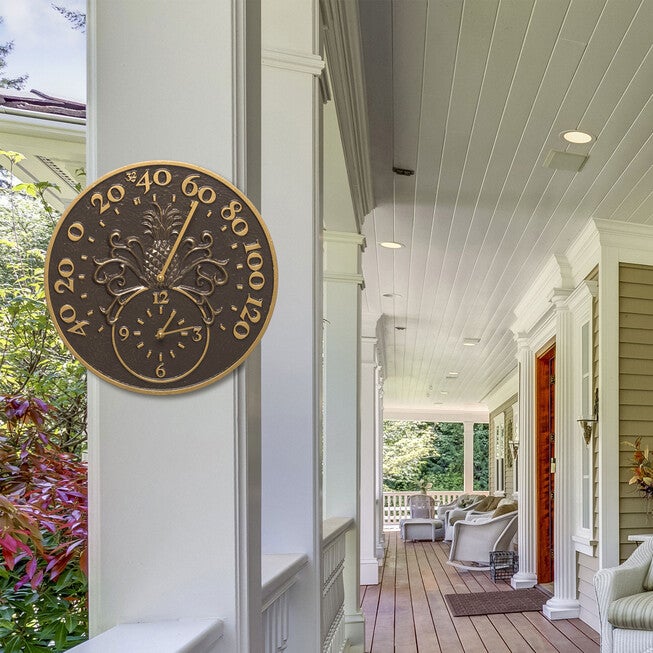 Pineapple Thermometer Clock , , alternate image number 2