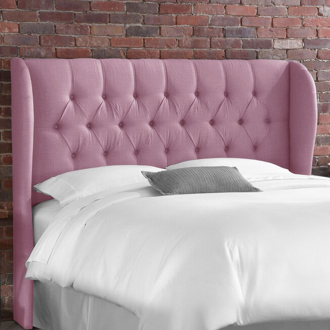 Tufted Wingback Headboard, , alternate image number null