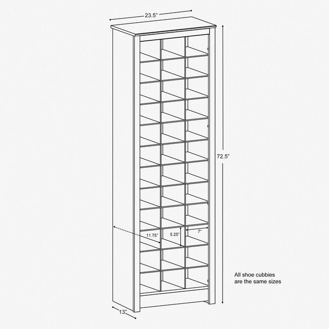 Space-Saving Shoe Storage Cabinet, , alternate image number 2