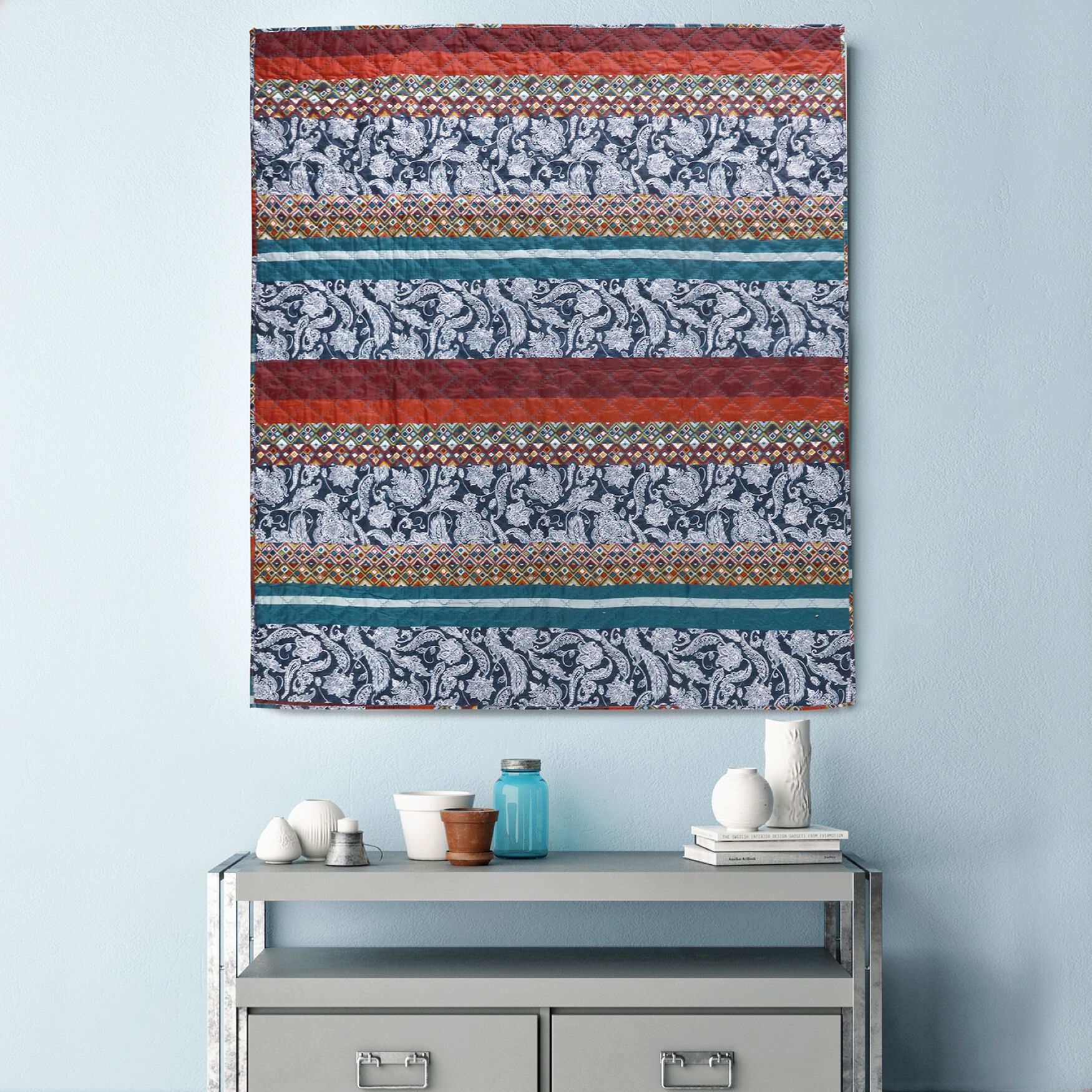 Vista Quilted Throw Blanket, , alternate image number 2