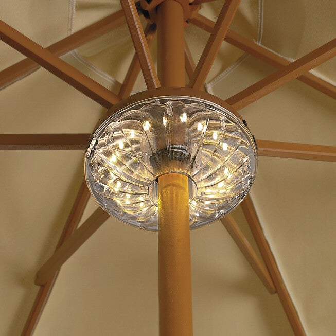 LED Round Under-Umbrella Light, BRONZE, hi-res image number null