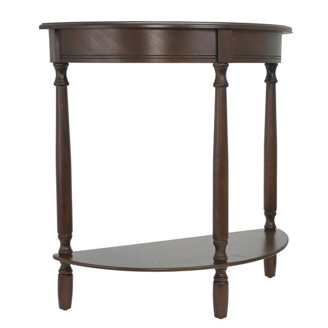 Half Round Table, WALNUT, hi-res image number null