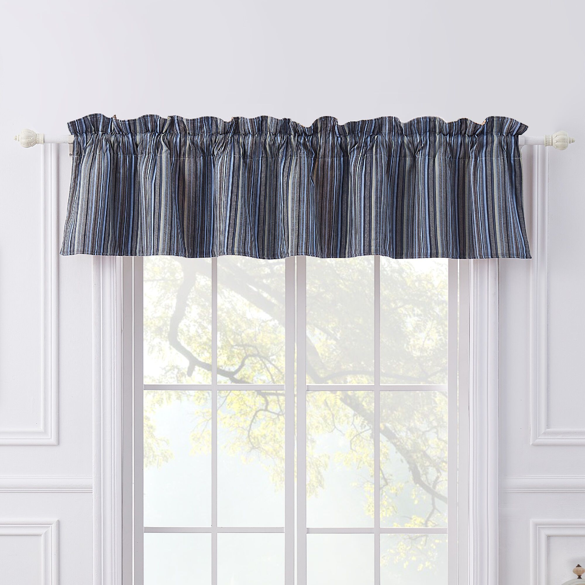 Katy Window Valance Curtains, MULTI, on-hover image number 1