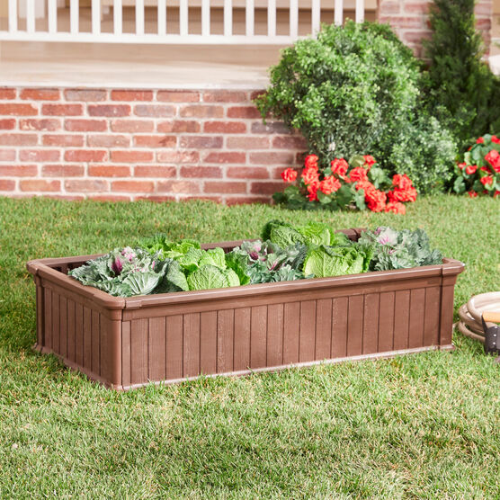4' x 2' Raised Garden Bed, BROWN, hi-res image number null