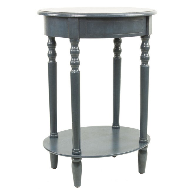 Simplify Oval Shelf Table, ANTIQUE NAVY, hi-res image number null