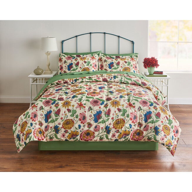 BH Studio Elina 8-PC. Comforter Set, MULTI FLORAL, hi-res image number 0