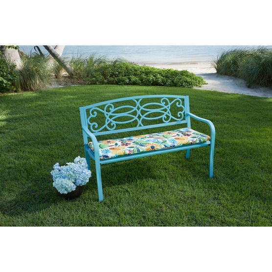 Steel Garden Bench, HAZE, hi-res image number null