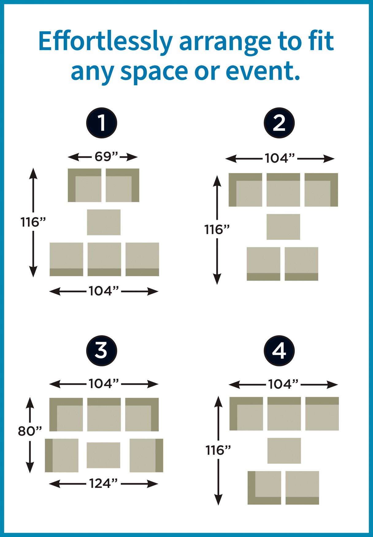 Indoor/Outdoor Santorini Modular Single Deep Seat Chair, , alternate image number 12