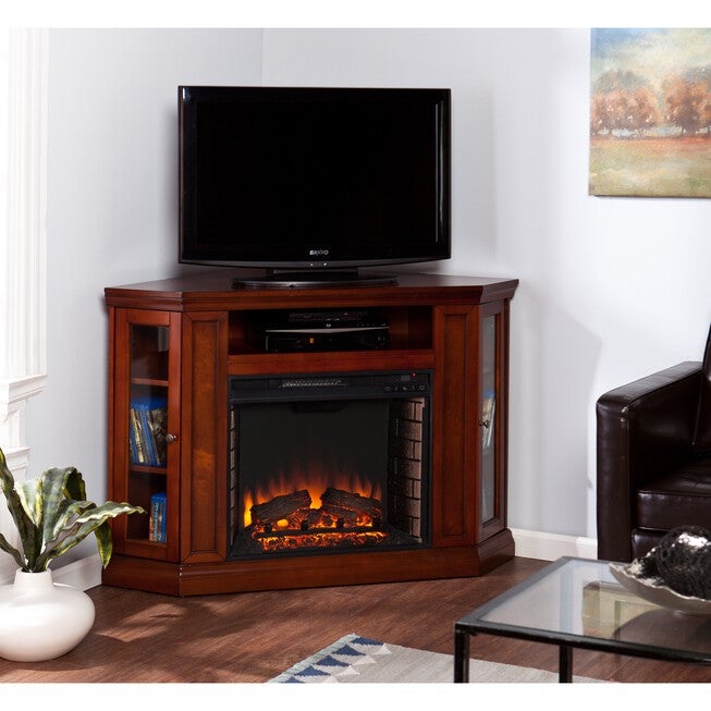 Claremont Convertible Media Electric Fireplace, , on-hover image number 1