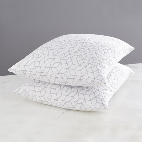 Sleep Solutions 2-Pack Pillows, CHARCOAL, hi-res image number null