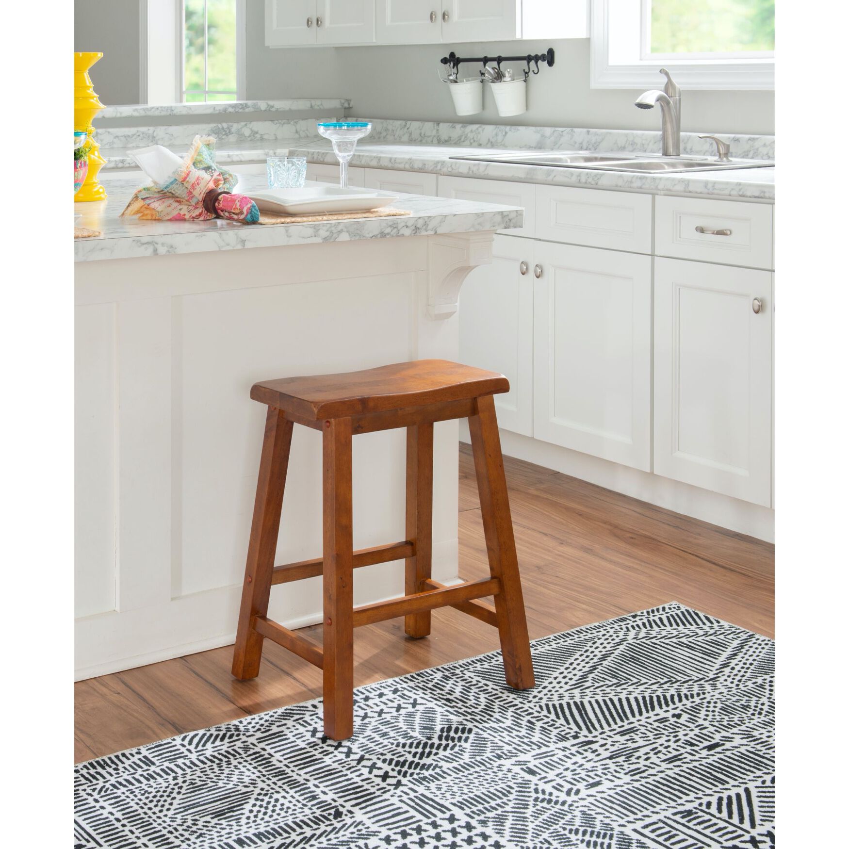 Wood Counter Stool, , alternate image number 5