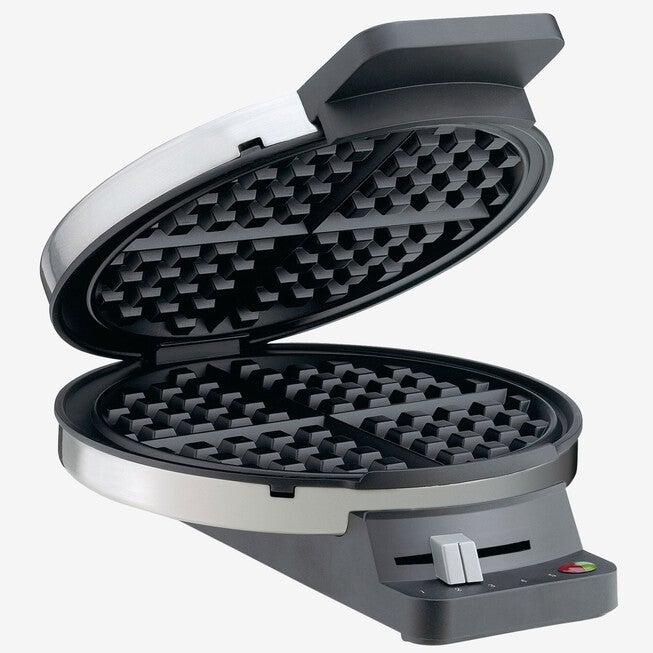 Cuisinart Round Classic Waffle Maker, STAINLESS STEEL, hi-res image number 0