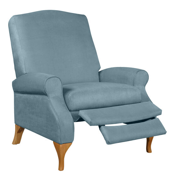 350 lbs. Weight Capacity Faux Suede Recliner, SOFT BLUE, hi-res image number null