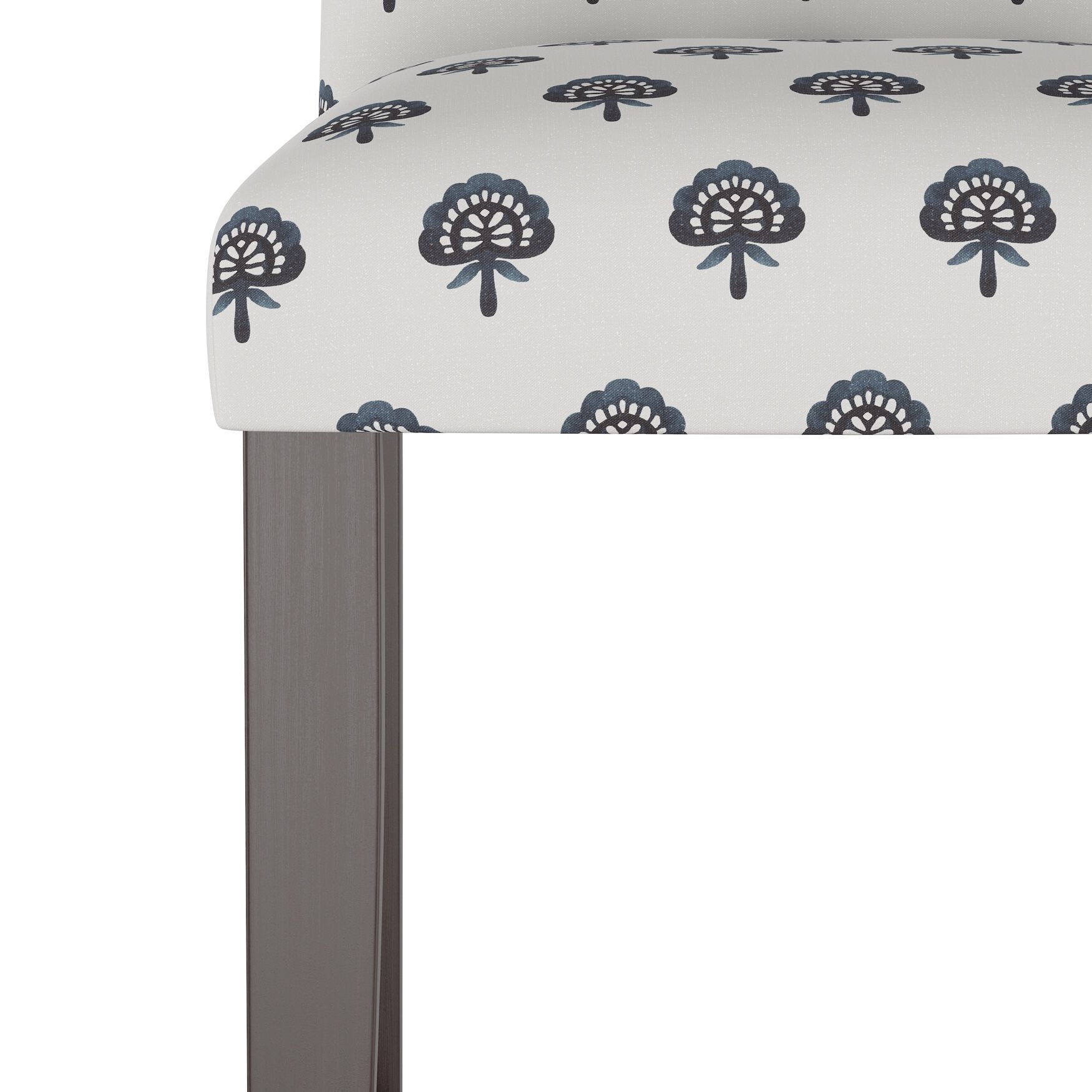 Block Paisley Camel Back Barstool, , alternate image number 4