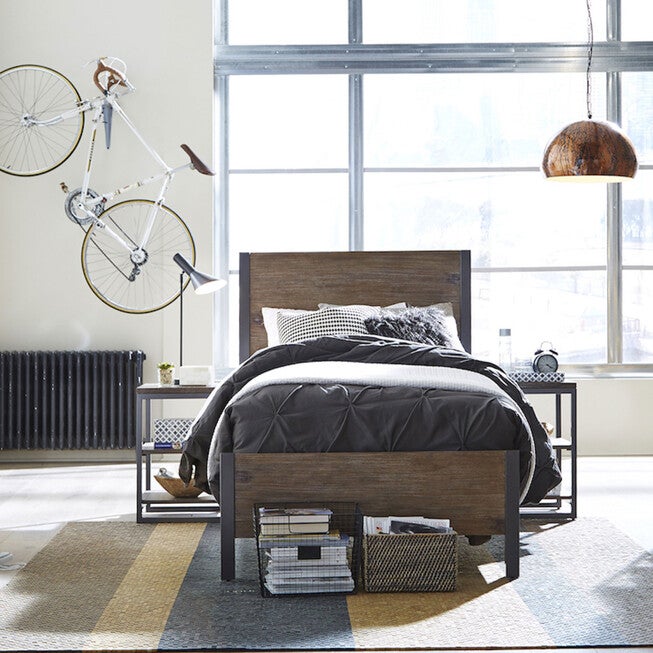 Barnside Metro Twin Bed, GREY, hi-res image number null