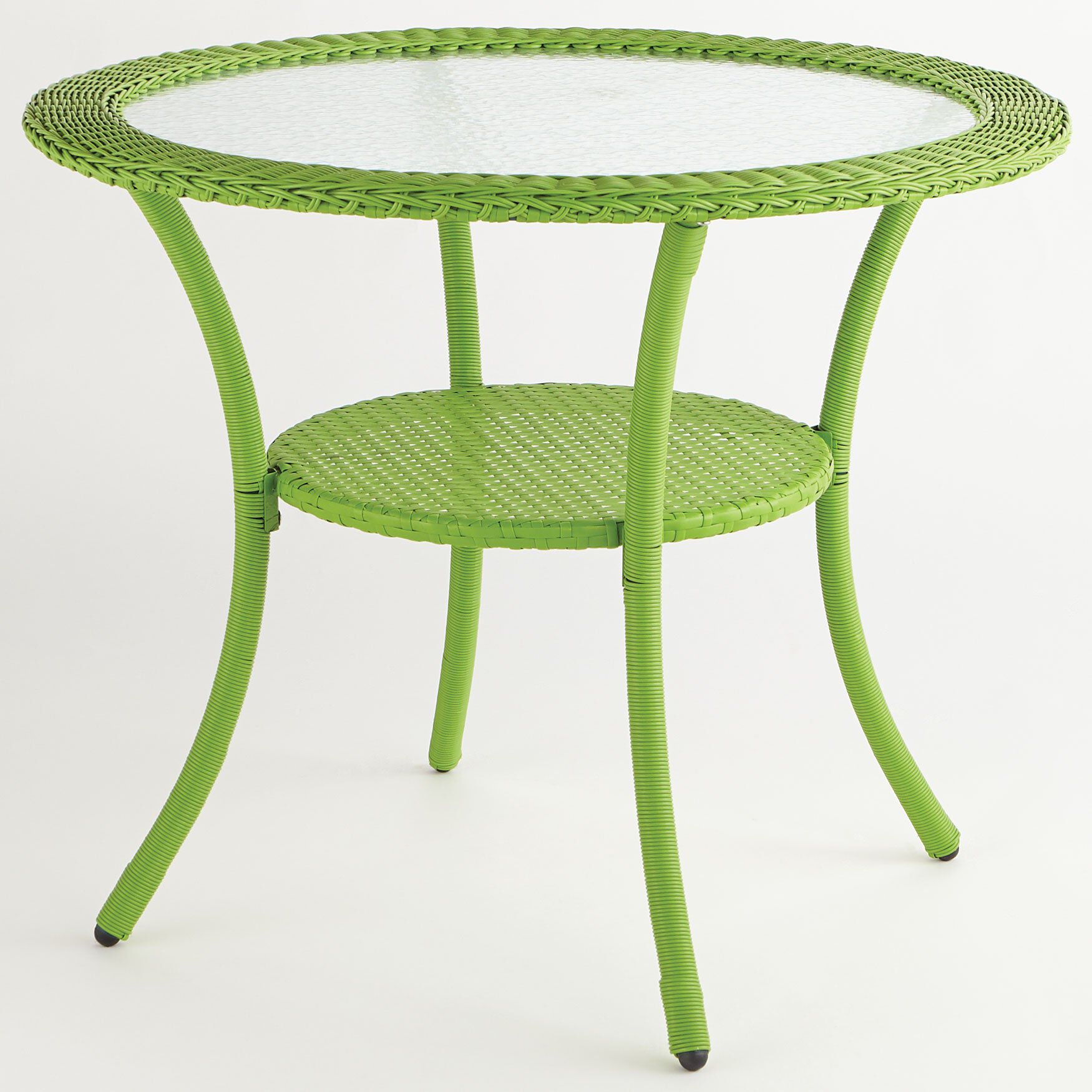 Roma All-Weather Resin Wicker Bistro Table