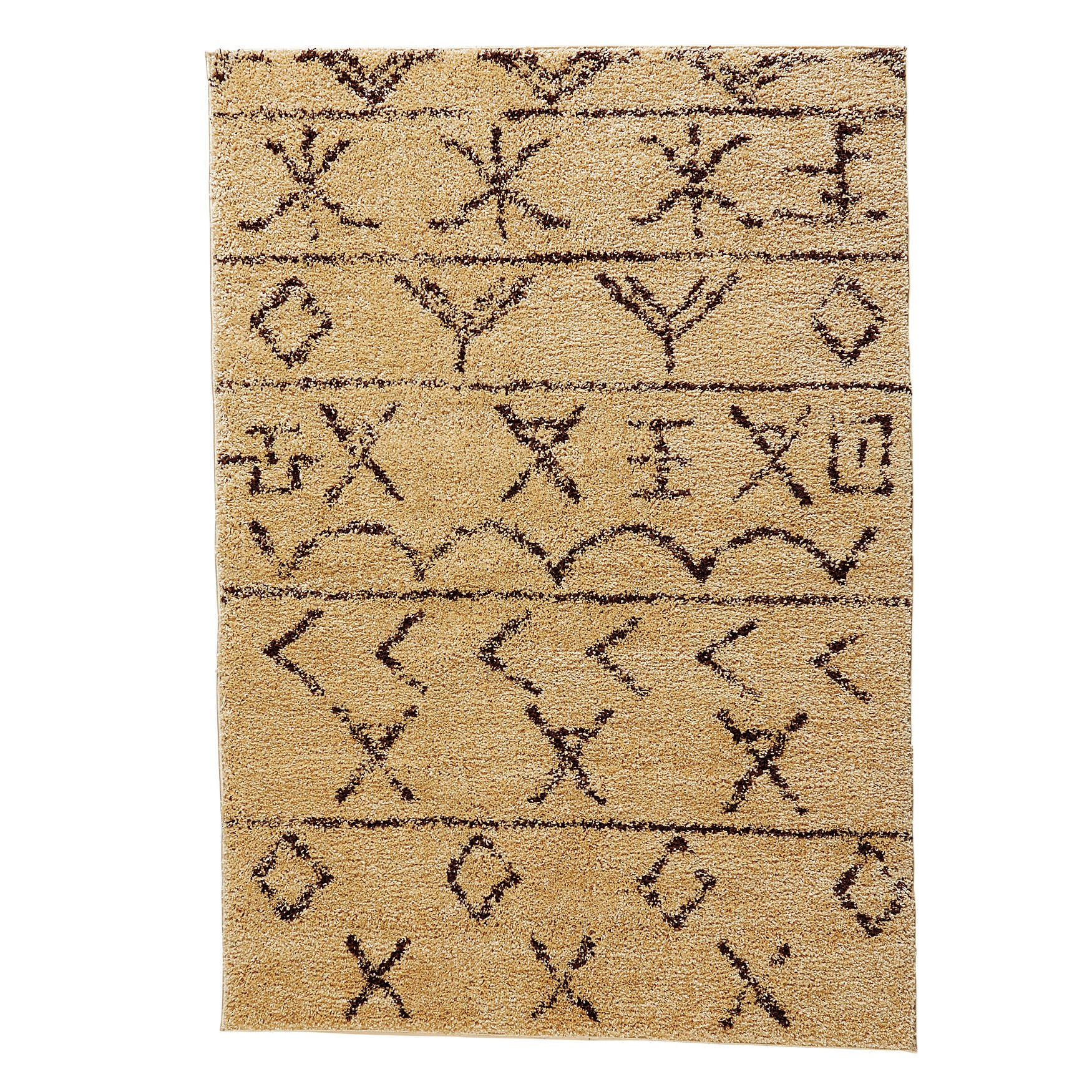 Moroccan Rug, BEIGE BROWN, hi-res image number 0