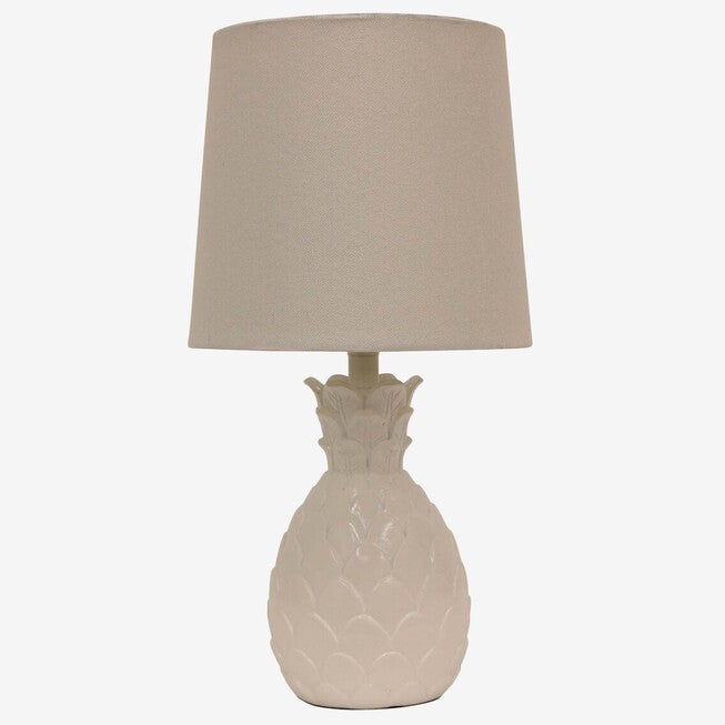 Pineapple Table Lamp, WHITE, hi-res image number null