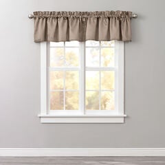 BH Studio Room-Darkening Rod-Pocket Valance