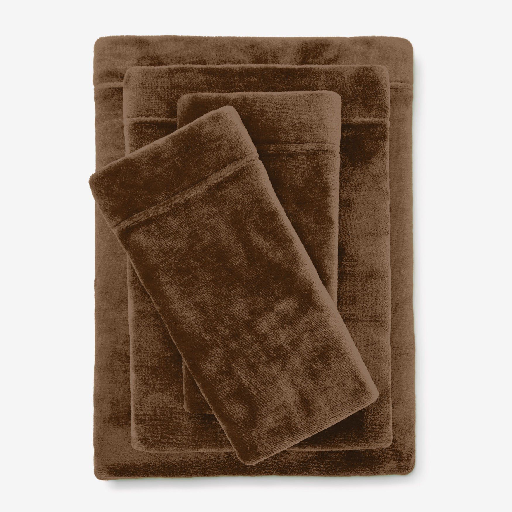 BH Studio 4-Pc. Microfleece Sheet Set