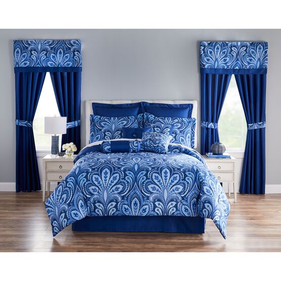James 20-Pc. Comforter Set, BLUE, hi-res image number null