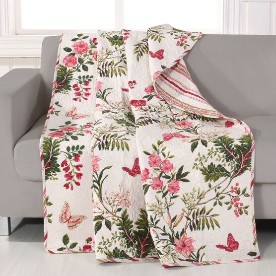 Butterflies Quilted Throw Blanket Fullbeauty Outlet