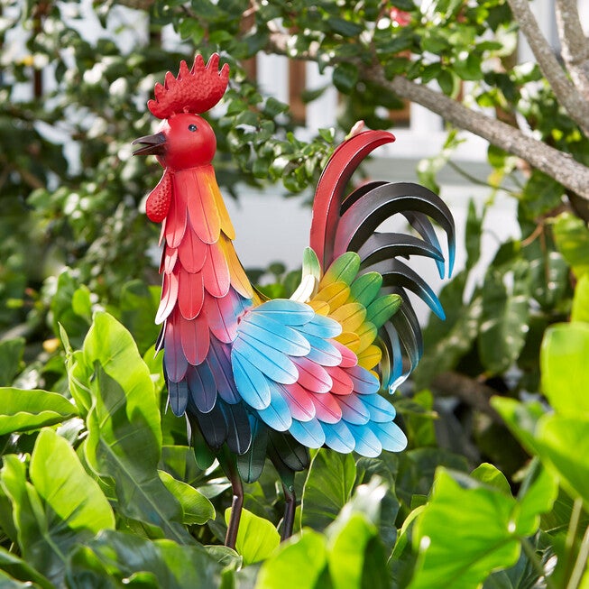 Metal Rooster, MULTI, hi-res image number 0