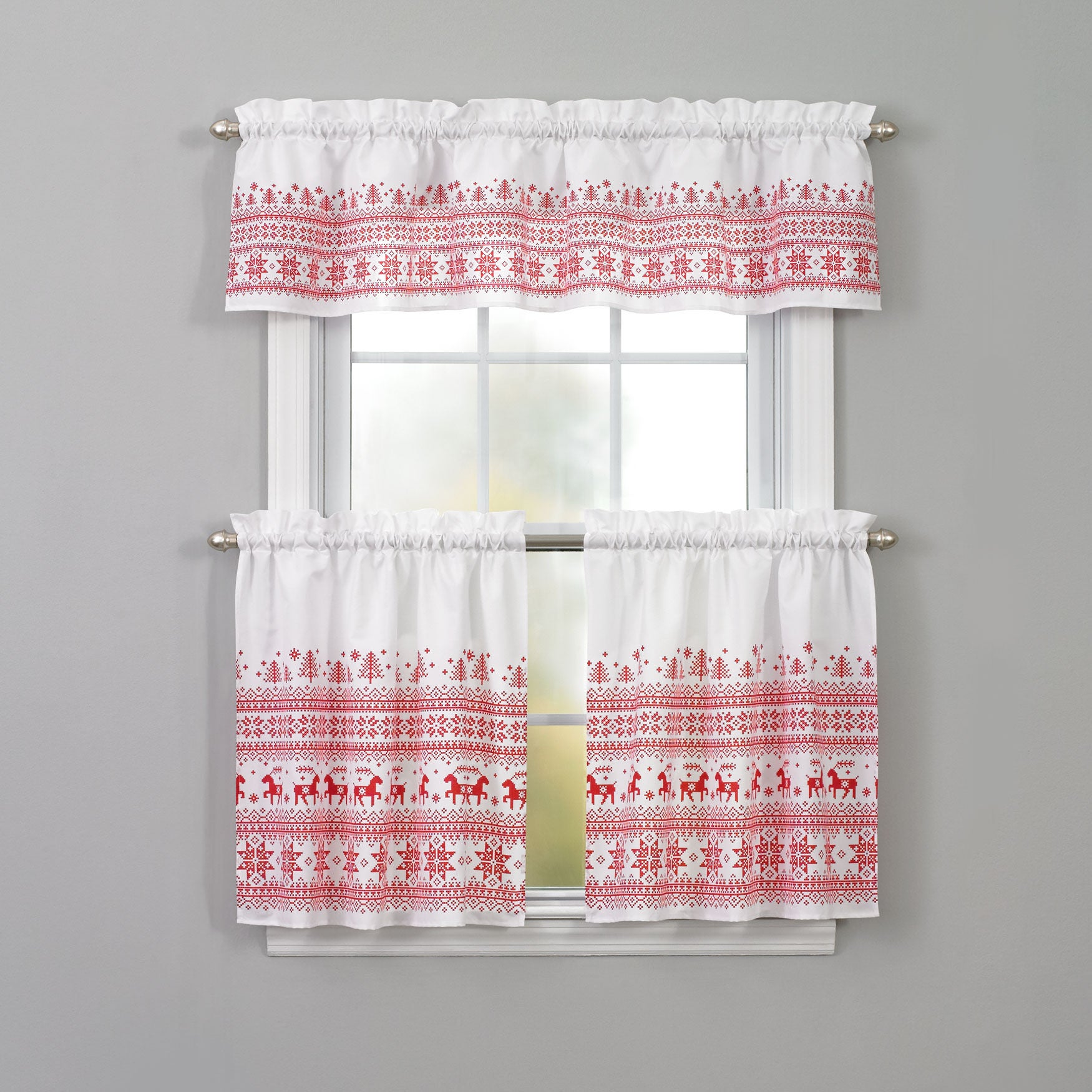 23I W 64I L Ivory BrylaneHome Cordless Large Fold Textured Roman Shade