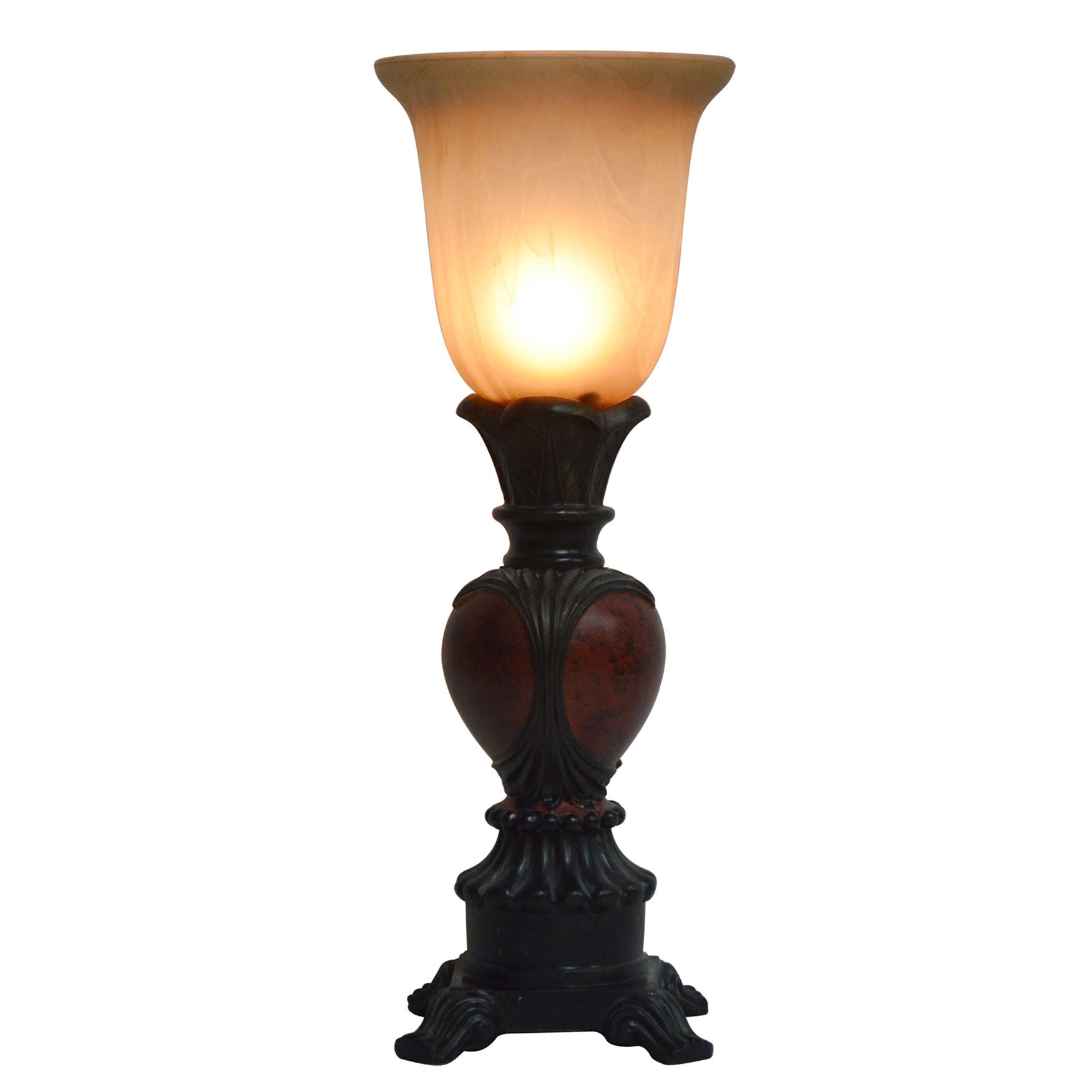 16 inches Traditional Carved Uplight, , on-hover image number 1